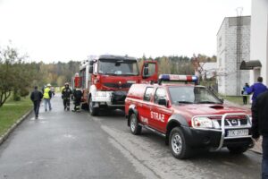 Ćwiczenia służb ratowniczych w Elektrociepłowni Kielce / Kamil Król / Radio Kielce