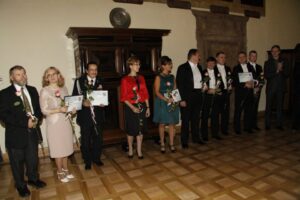 Uroczystość wręczenia Świętokrzyskich Nagród Kultury 2013 / Kamil Król / Radio Kielce