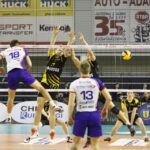 Fragment meczu Effector Kielce - Lotos Trefl Gdańsk / Kamil Król / Radio Kielce
