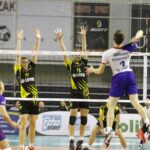 Fragment meczu Effector Kielce - Lotos Trefl Gdańsk / Kamil Król / Radio Kielce