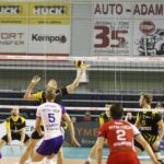 Fragment meczu Effector Kielce - Lotos Trefl Gdańsk / Kamil Król / Radio Kielce
