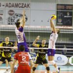 Fragment meczu Effector Kielce - Lotos Trefl Gdańsk / Kamil Król / Radio Kielce