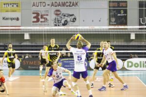 Fragment meczu Effector Kielce - Lotos Trefl Gdańsk / Kamil Król / Radio Kielce