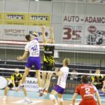 Fragment meczu Effector Kielce - Lotos Trefl Gdańsk / Kamil Król / Radio Kielce