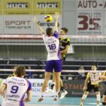 Fragment meczu Effector Kielce - Lotos Trefl Gdańsk / Kamil Król / Radio Kielce