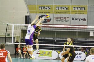 Fragment meczu Effector Kielce - Lotos Trefl Gdańsk / Kamil Król / Radio Kielce