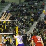 Fragment meczu Effector Kielce - Lotos Trefl Gdańsk / Kamil Król / Radio Kielce