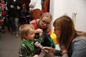 Z dziećmi rozmawiała dziennikarka Anna Roży z Radia Kielce / Radio Kielce