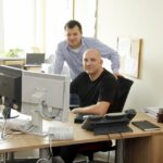 Otwarcie Biblioteki Uniwersyteckiej - informatycy Centrum Danych / Stanisław Blinstrub / Radio Kielce