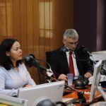 Studio Polityczne RK - prowadząca Małgorzata Pirosz i poseł Andrzej Bętkowski / Stanisław Blinstrub / Radio Kielce