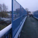 Zakończenie remontu kładki dla pieszych przy ul. Mielczarskiego. / Stanisław Blinstrub / Radio Kielce