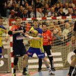 Fragment meczu KIF Kolding - Vive Targi Kielce / Witold Bakalarz