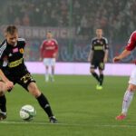 Fragment meczu Wisła Kraków - Korona Kielce / Krzysztof Żołądek / Radio Kielce