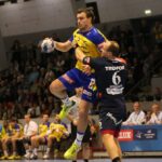 Fragment meczu KIF Kolding - Vive Targi Kielce / Witold Bakalarz