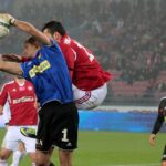 Fragment meczu Wisła Kraków - Korona Kielce / Krzysztof Żołądek / Radio Kielce