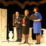 Wręczenie statuetki Anioł Dobroczynności  prowadzący galę / Stanisław Blinstrub / Radio Kielce