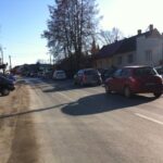 Ćmielów. Rozkopane uliczki / Teresa Czajkowska / Radio Kielce