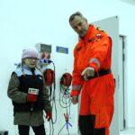 Wizyta w bazie śmigłowcowej służby ratownictwa medycznego Lotniczego Pogotowia Ratunkowego / Stanisław Blinstrub / Radio Kielce