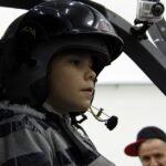 Wizyta w bazie śmigłowcowej służby ratownictwa medycznego Lotniczego Pogotowia Ratunkowego / Stanisław Blinstrub / Radio Kielce