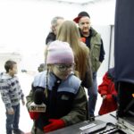 Wizyta w bazie śmigłowcowej służby "ratownictwa medycznego" Lotniczego Pogotowia Ratunkowego / Stanisław Blinstrub / Radio Kielce