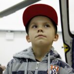 Wizyta w bazie śmigłowcowej służby ratownictwa medycznego Lotniczego Pogotowia Ratunkowego / Stanisław Blinstrub / Radio Kielce