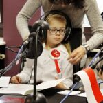 Dzień Dobry Dzieci w Święto Niepodległości z udziałem Wojewody Bożentyny Pałki-Koruby, Marszałka Adama Jarubasa i historyka  z Muzeum Historii Kielc Krzysztofa Myslińskiego / Stanisław Blinstrub / Radio Kielce