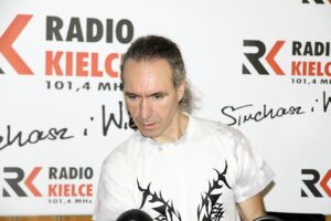 Dzień Dobry Dzieci odwiedzili piłkarze ręczni Vive Targów Kielce Grzegorz Tkaczyk i Michał Jurecki / Stanisław Blinstrub / Radio Kielce