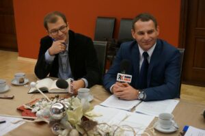 Debata o bezrobociu w Zameczku / Stanisław Blinstrub / Radio Kielce