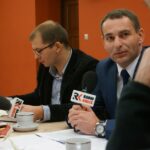 Debata o bezrobociu w  Zameczku / Stanisław Blinstrub / Radio Kielce