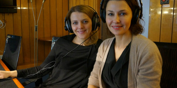 Anna Popek i Magdalena Krupa w studiu Radia Kielce / Radio Kielce