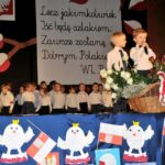 W Domu Katolickim w Sandomierzu odbyła się uroczysta akademia zorganizowana  z okazji Święta Niepodległości przez dzieci z Przedszkola Samorządowego nr 3. / Karolina Krysa / Urząd Miasta w Sandomierzu