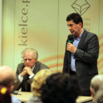 Wiesław Myśliwski spotkał się z czytelnikami w Wojewódzkiej Bibliotece Publicznej / Wojciech Habdas / Radio Kielce