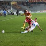 Fragment meczu Korona Kielce - Widzew Łódź / Krzysztof Żołądek / Radio Kielce