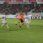 Fragment meczu Korona Kielce - Widzew Łódź / Krzysztof Żołądek / Radio Kielce