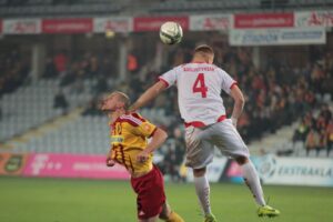 Fragment meczu Korona Kielce - Widzew Łódź / Krzysztof Żołądek / Radio Kielce