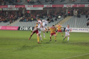 Fragment meczu Korona Kielce - Widzew Łódź / Krzysztof Żołądek / Radio Kielce