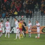 Fragment meczu Korona Kielce - Widzew Łódź / Krzysztof Żołądek / Radio Kielce