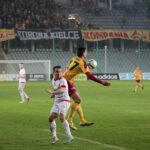 Fragment meczu Korona Kielce - Widzew Łódź / Krzysztof Żołądek / Radio Kielce