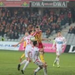 Fragment meczu Korona Kielce - Widzew Łódź / Krzysztof Żołądek / Radio Kielce