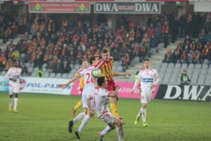 Fragment meczu Korona Kielce - Widzew Łódź / Krzysztof Żołądek / Radio Kielce