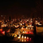 Dzień Wszystkich Świętych. Cmentarz Nowy w Kielcach. / Wojciech Habdas / Radio Kielce