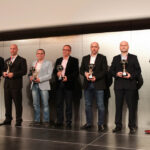 Konferencja "Bezpieczny Stadion". Gala Fair Play, podczas której wręczone zostały prestiżowe statuetki za pracę na rzecz poprawy bezpieczeństwa na stadionach piłkarskich. / Wojciech Habdas / Radio Kielce