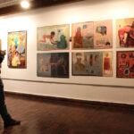 Kielce 2013/ O51 - wystawa absolwentów kieleckiego Plastyka, którzy ukończyli tę szkołę w 1982 roku. / Wojciech Habdas / Radio Kielce