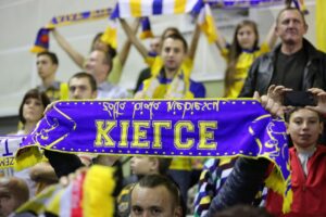 6. kolejka Ligi Mistrzów piłkarzy ręcznych: mecz Vive Targi Kielce - KIF Kolding / Kamil Król / Radio Kielce