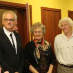 Od lewej: Krzesimir Dębski, Barbara Łojek-Kuracińska i Jan Kuraciński / Kamil Król / Radio Kielce