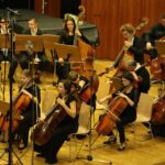 Występ orkiestry symfonicznej, złożonej z uczniów kieleckiej szkoły i Konserwatorium Muzycznego w Koszycach pod dyrekcją Bartolomeo Burasa / Kamil Król / Radio Kielce