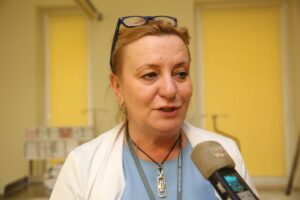 Ordynator Szpitalnego Oddziału Ratunkowego Dorota Adamczyk-Krupska / Kamil Król / Radio Kielce