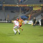 Fragment meczu Korona Kielce - Widzew Łódź / Kamil Król / Radio Kielce