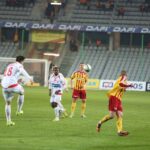 Fragment meczu Korona Kielce - Widzew Łódź / Kamil Król / Radio Kielce