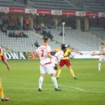 Fragment meczu Korona Kielce - Widzew Łódź / Kamil Król / Radio Kielce